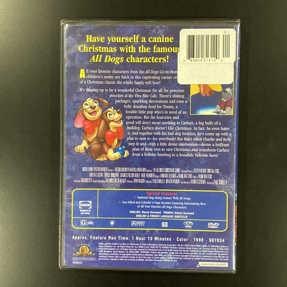 NEW: An All Dogs Christmas Carol - DVD - Picture 2 of 3